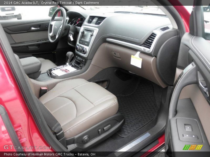 Dashboard of 2014 Acadia SLT