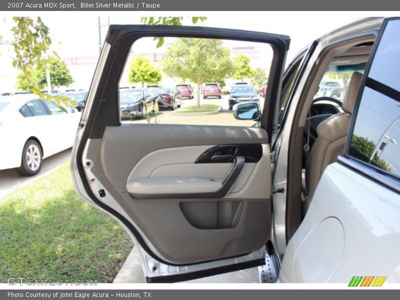 Billet Silver Metallic / Taupe 2007 Acura MDX Sport
