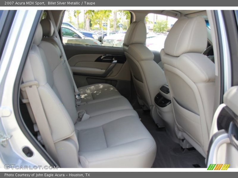 Billet Silver Metallic / Taupe 2007 Acura MDX Sport