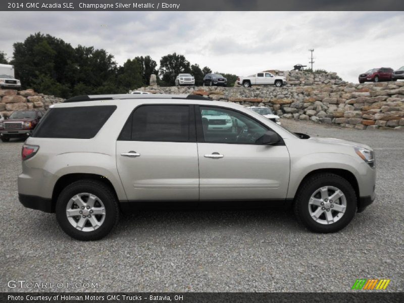 2014 Acadia SLE Champagne Silver Metallic