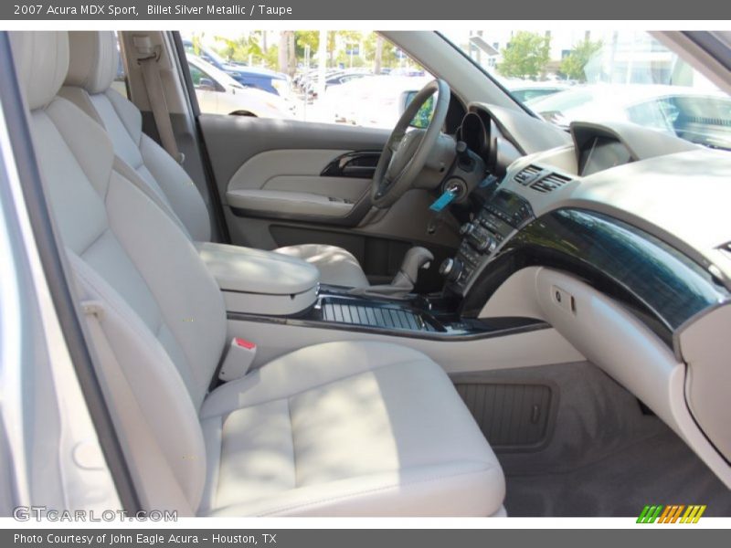Billet Silver Metallic / Taupe 2007 Acura MDX Sport