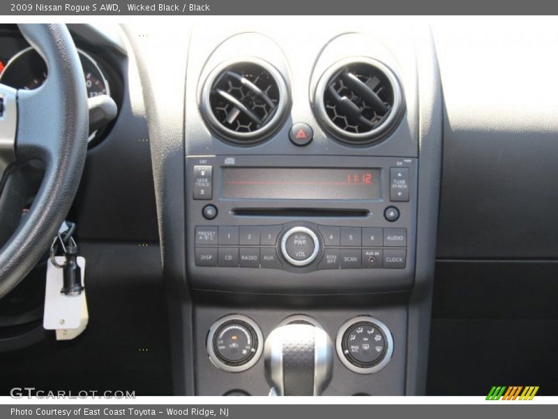 Wicked Black / Black 2009 Nissan Rogue S AWD