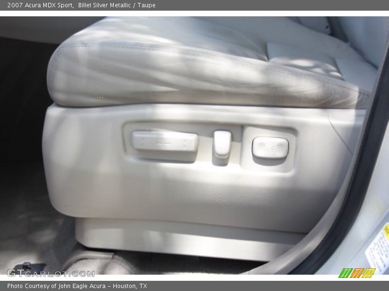 Billet Silver Metallic / Taupe 2007 Acura MDX Sport