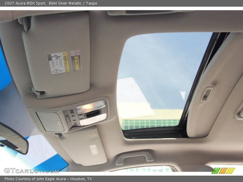 Billet Silver Metallic / Taupe 2007 Acura MDX Sport