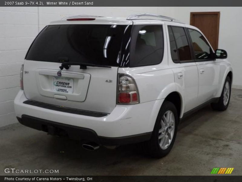 Winter White / Desert Sand 2007 Saab 9-7X 4.2i