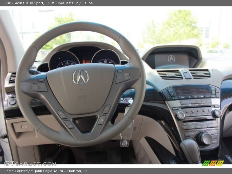 Billet Silver Metallic / Taupe 2007 Acura MDX Sport