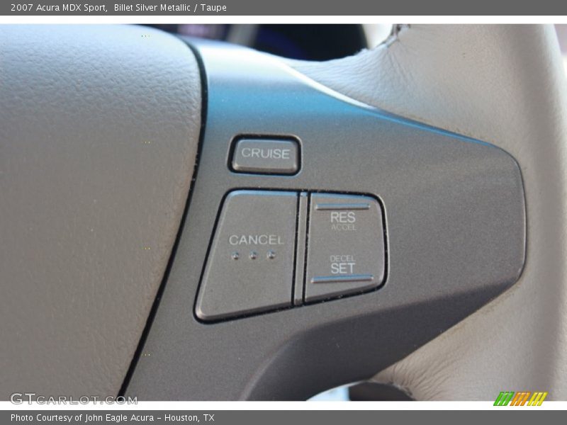 Billet Silver Metallic / Taupe 2007 Acura MDX Sport