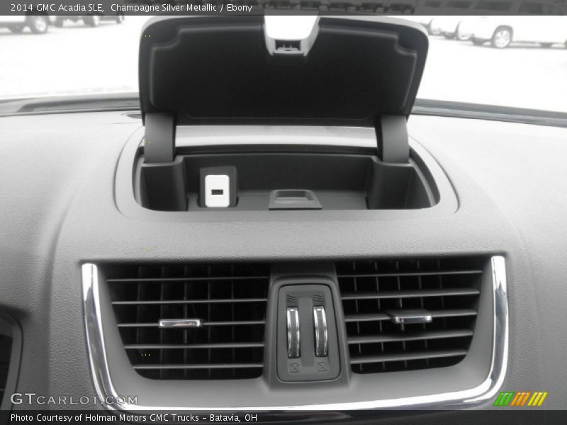 Champagne Silver Metallic / Ebony 2014 GMC Acadia SLE