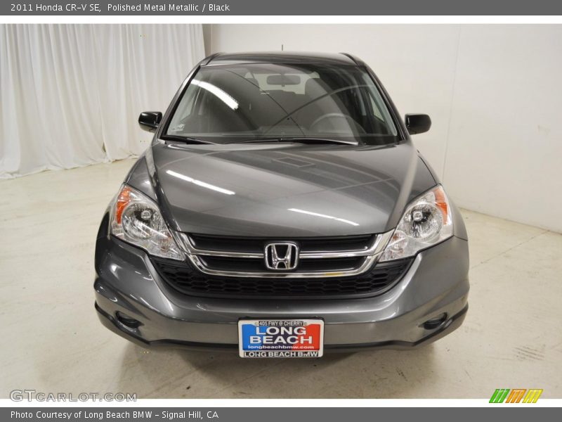 Polished Metal Metallic / Black 2011 Honda CR-V SE