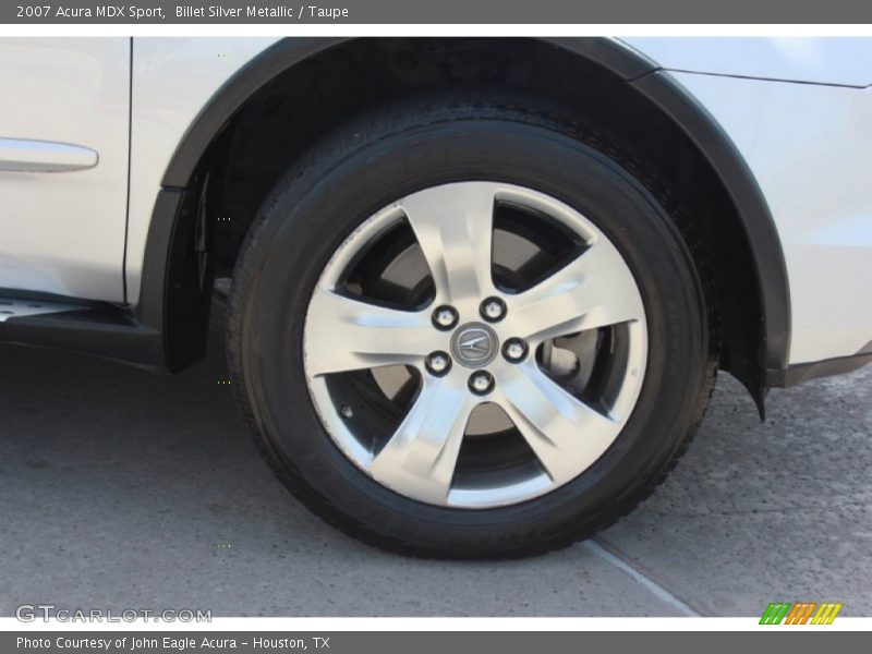 Billet Silver Metallic / Taupe 2007 Acura MDX Sport