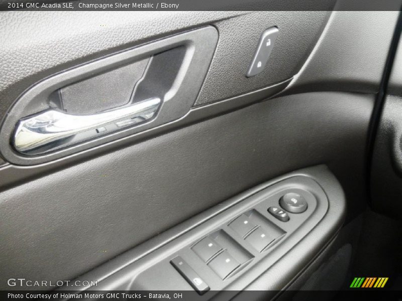 Champagne Silver Metallic / Ebony 2014 GMC Acadia SLE