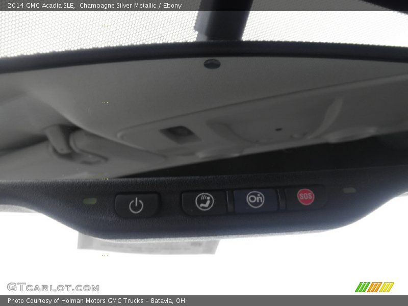 Champagne Silver Metallic / Ebony 2014 GMC Acadia SLE
