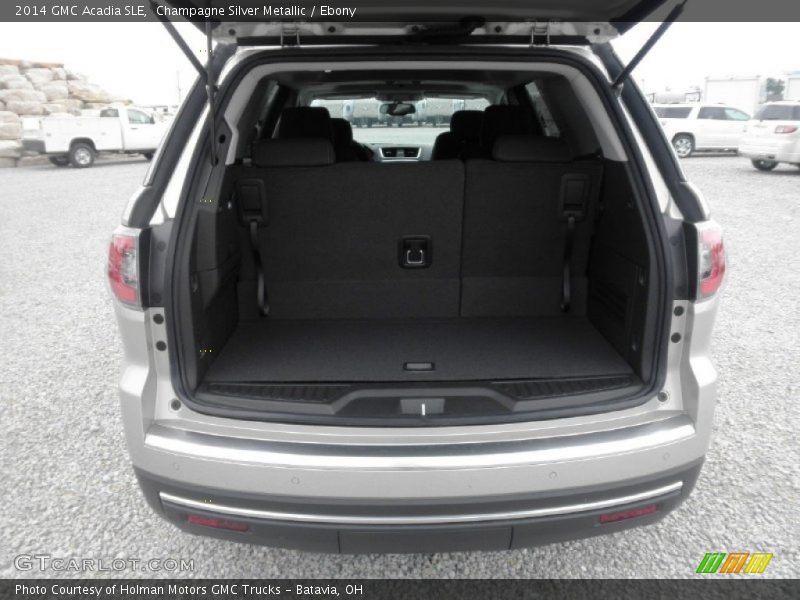 Champagne Silver Metallic / Ebony 2014 GMC Acadia SLE