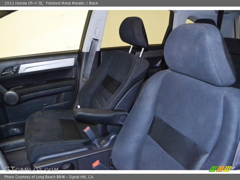 Polished Metal Metallic / Black 2011 Honda CR-V SE
