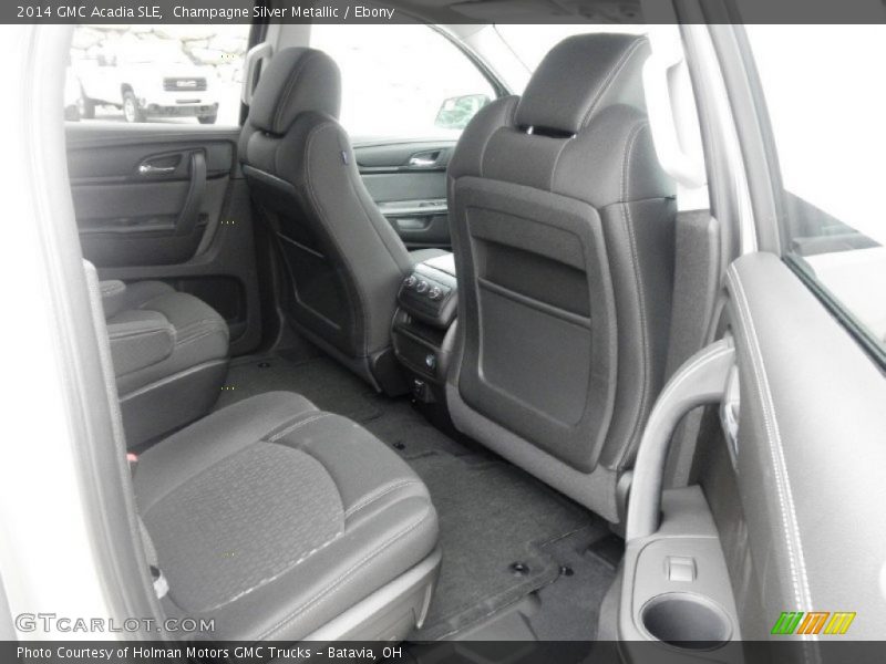 Champagne Silver Metallic / Ebony 2014 GMC Acadia SLE