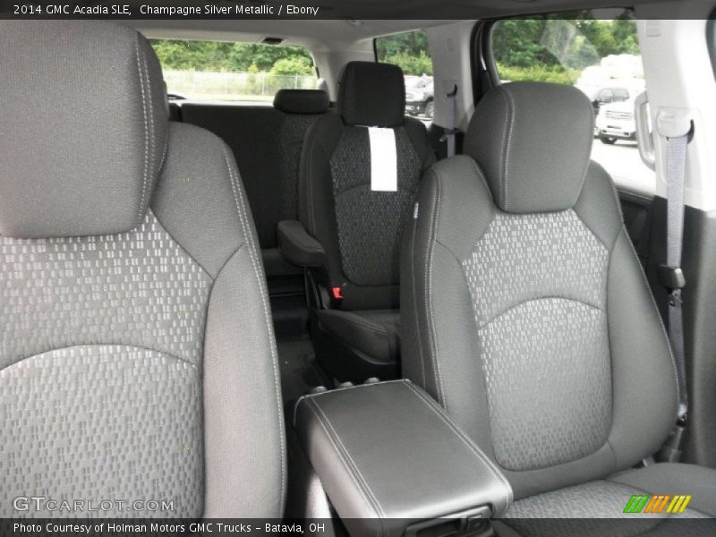 Champagne Silver Metallic / Ebony 2014 GMC Acadia SLE