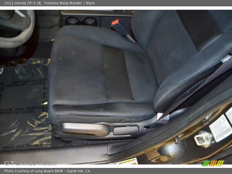 Polished Metal Metallic / Black 2011 Honda CR-V SE