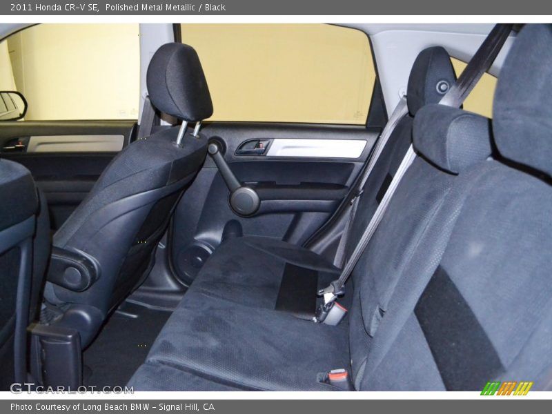 Polished Metal Metallic / Black 2011 Honda CR-V SE