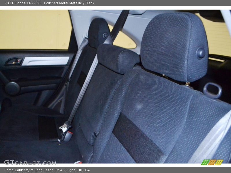 Polished Metal Metallic / Black 2011 Honda CR-V SE