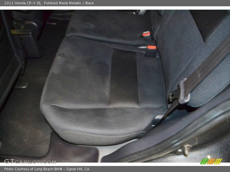 Polished Metal Metallic / Black 2011 Honda CR-V SE