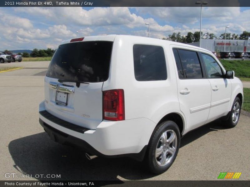 Taffeta White / Gray 2013 Honda Pilot EX 4WD