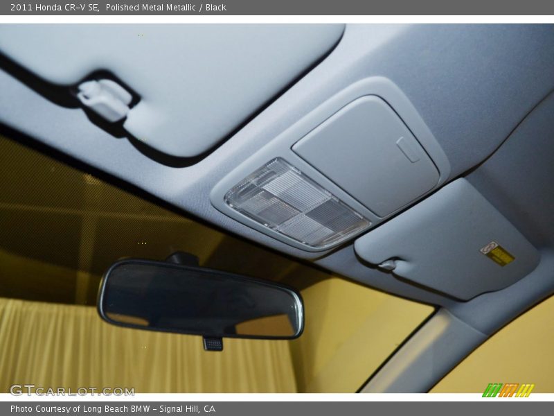 Polished Metal Metallic / Black 2011 Honda CR-V SE