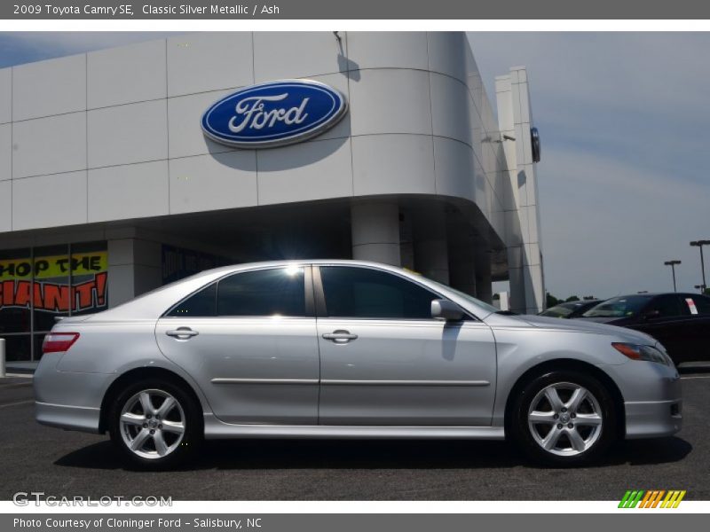 Classic Silver Metallic / Ash 2009 Toyota Camry SE