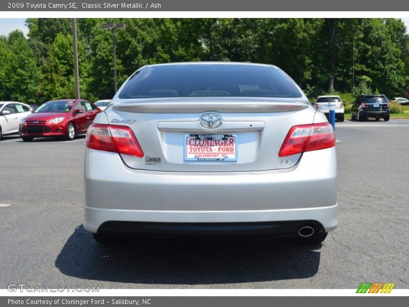 Classic Silver Metallic / Ash 2009 Toyota Camry SE