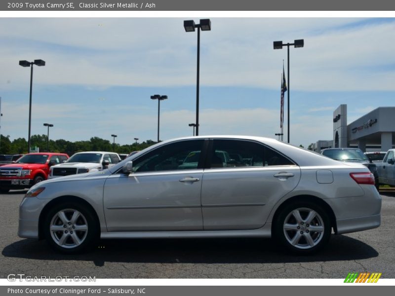 Classic Silver Metallic / Ash 2009 Toyota Camry SE