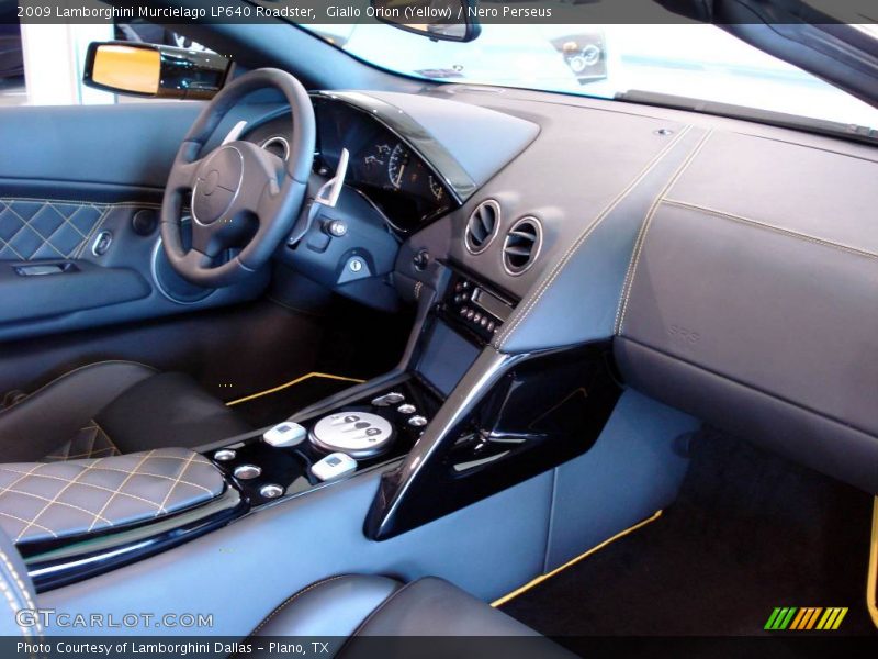 Giallo Orion (Yellow) / Nero Perseus 2009 Lamborghini Murcielago LP640 Roadster
