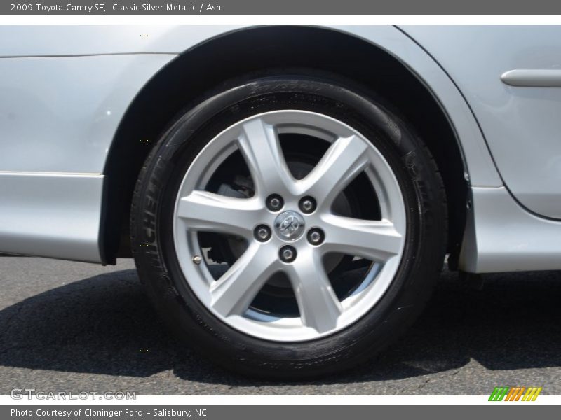 Classic Silver Metallic / Ash 2009 Toyota Camry SE