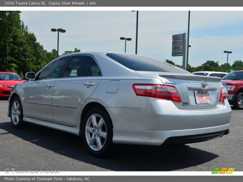 Classic Silver Metallic / Ash 2009 Toyota Camry SE