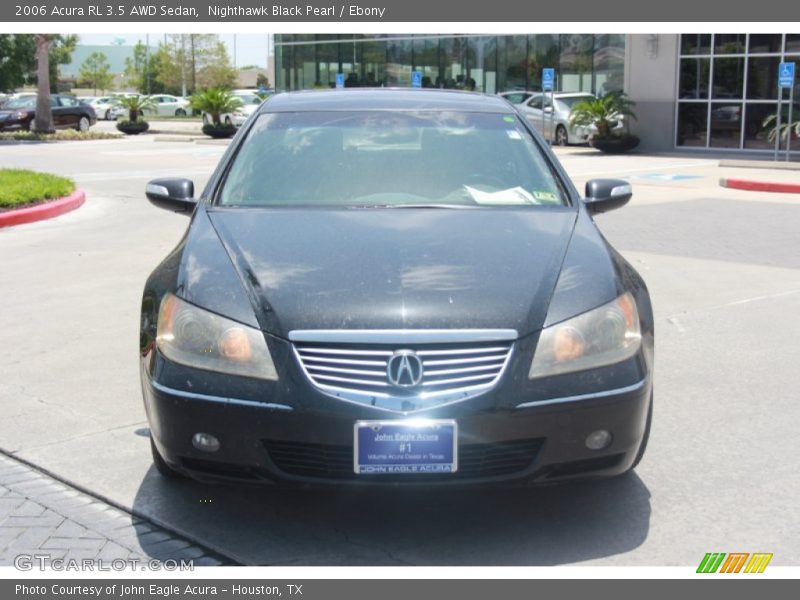Nighthawk Black Pearl / Ebony 2006 Acura RL 3.5 AWD Sedan