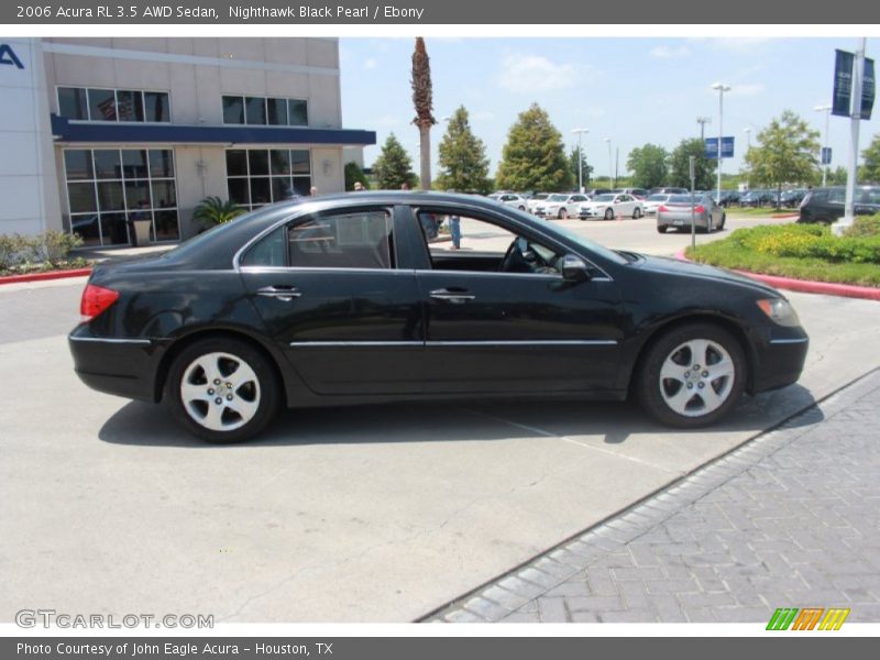Nighthawk Black Pearl / Ebony 2006 Acura RL 3.5 AWD Sedan