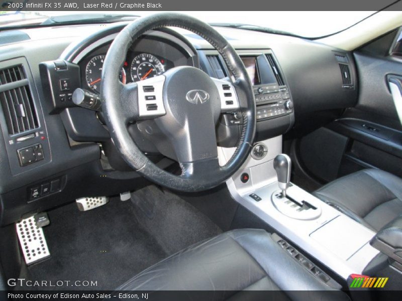 Dashboard of 2003 FX 35 AWD