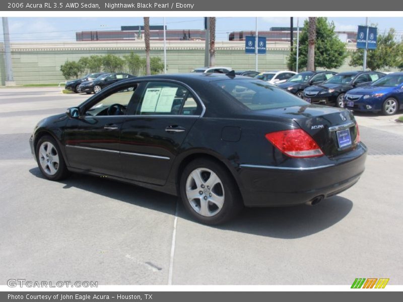 Nighthawk Black Pearl / Ebony 2006 Acura RL 3.5 AWD Sedan