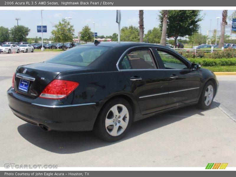 Nighthawk Black Pearl / Ebony 2006 Acura RL 3.5 AWD Sedan