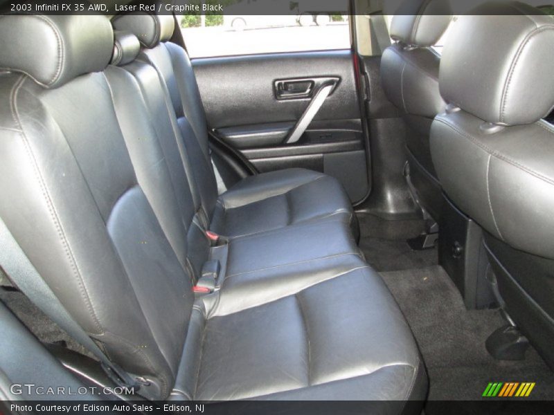 Rear Seat of 2003 FX 35 AWD