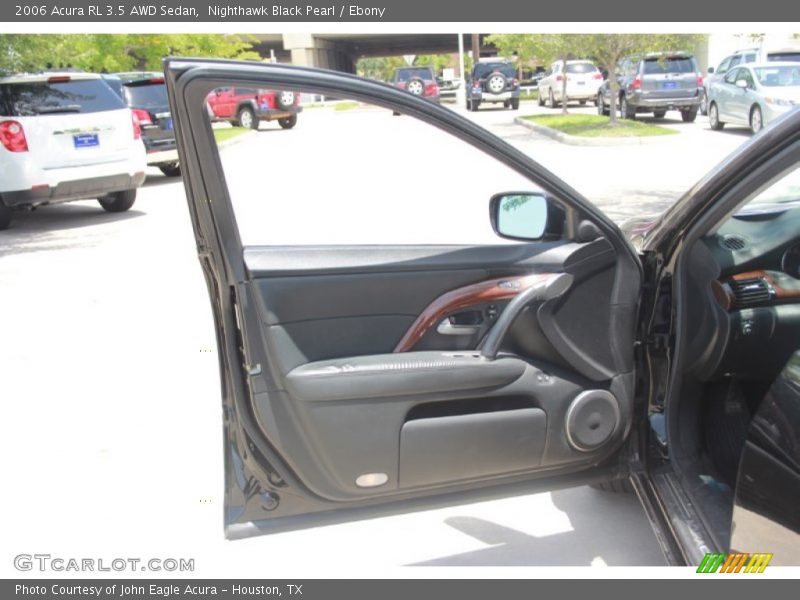 Nighthawk Black Pearl / Ebony 2006 Acura RL 3.5 AWD Sedan