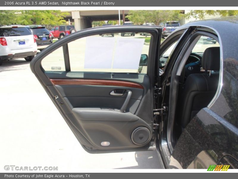 Nighthawk Black Pearl / Ebony 2006 Acura RL 3.5 AWD Sedan