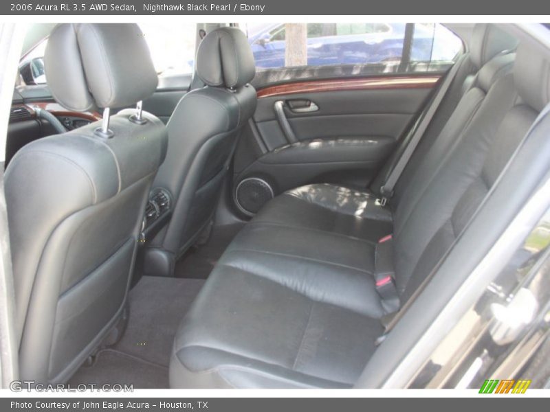 Nighthawk Black Pearl / Ebony 2006 Acura RL 3.5 AWD Sedan