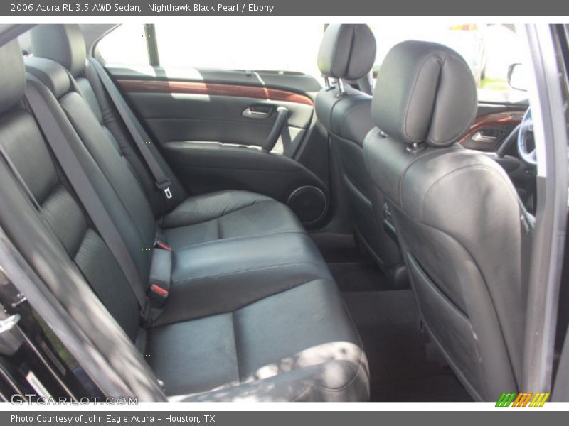Nighthawk Black Pearl / Ebony 2006 Acura RL 3.5 AWD Sedan