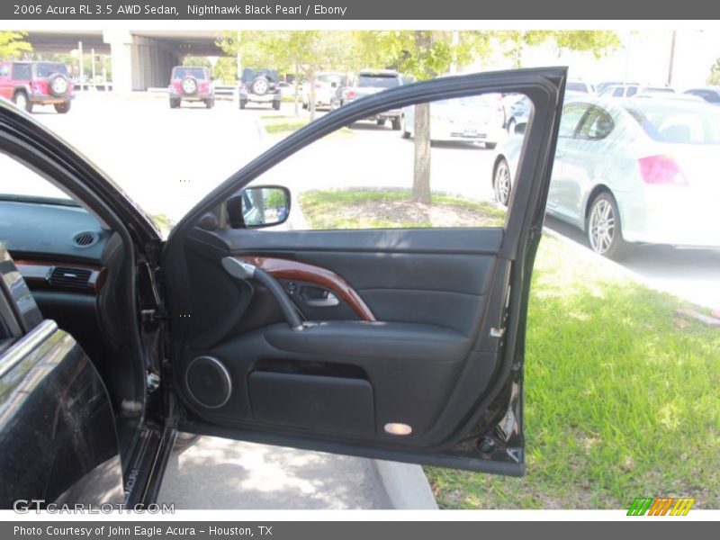 Nighthawk Black Pearl / Ebony 2006 Acura RL 3.5 AWD Sedan