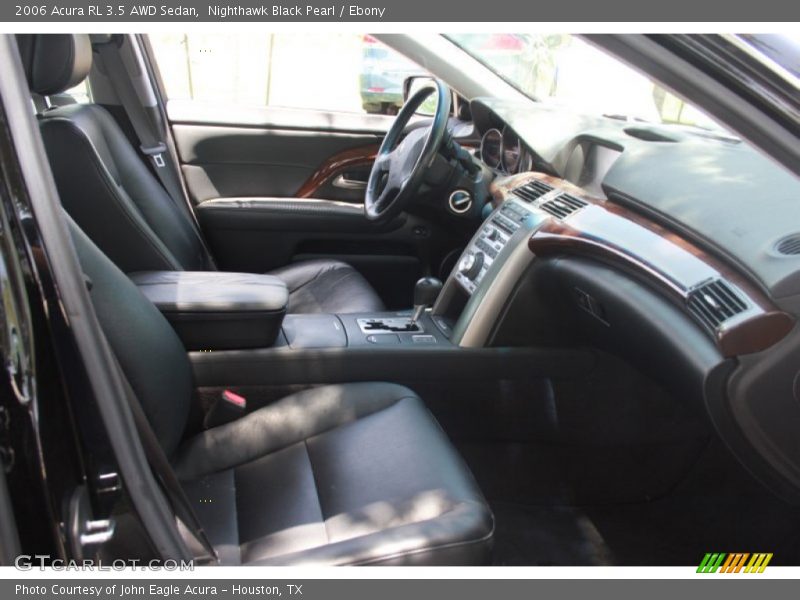 Nighthawk Black Pearl / Ebony 2006 Acura RL 3.5 AWD Sedan