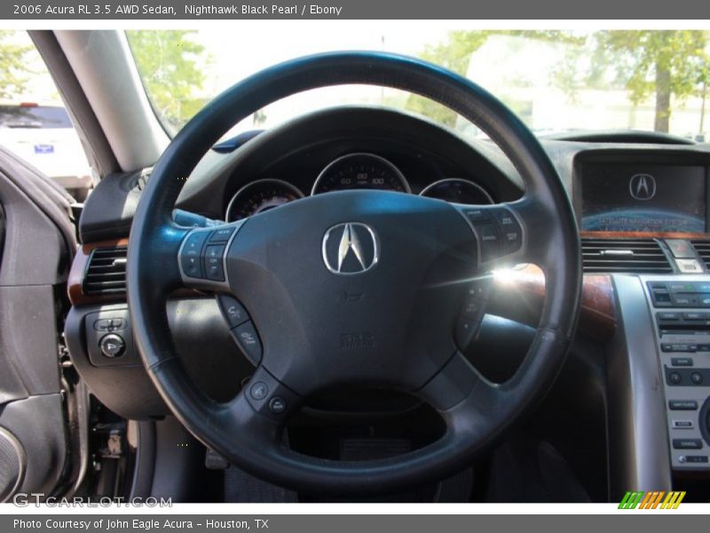Nighthawk Black Pearl / Ebony 2006 Acura RL 3.5 AWD Sedan
