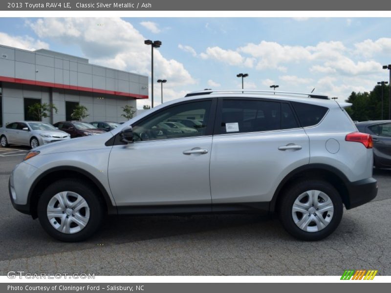 Classic Silver Metallic / Ash 2013 Toyota RAV4 LE