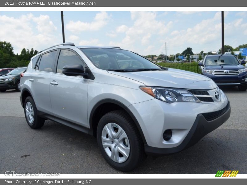 Classic Silver Metallic / Ash 2013 Toyota RAV4 LE