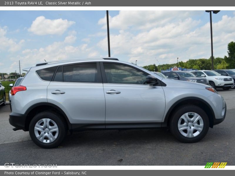 Classic Silver Metallic / Ash 2013 Toyota RAV4 LE