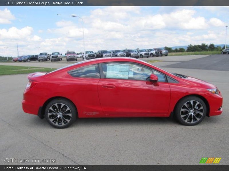 Rallye Red / Black 2013 Honda Civic Si Coupe