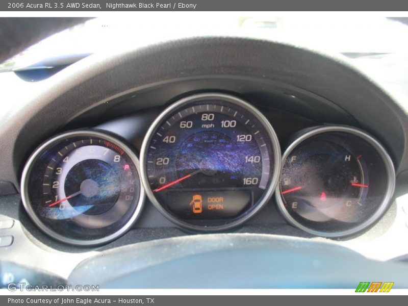 Nighthawk Black Pearl / Ebony 2006 Acura RL 3.5 AWD Sedan